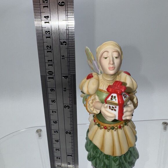 The Angel’s Gift Holiday Ornament Greenwich Workshop James C Christensen Fairy - Picture 8 of 8
